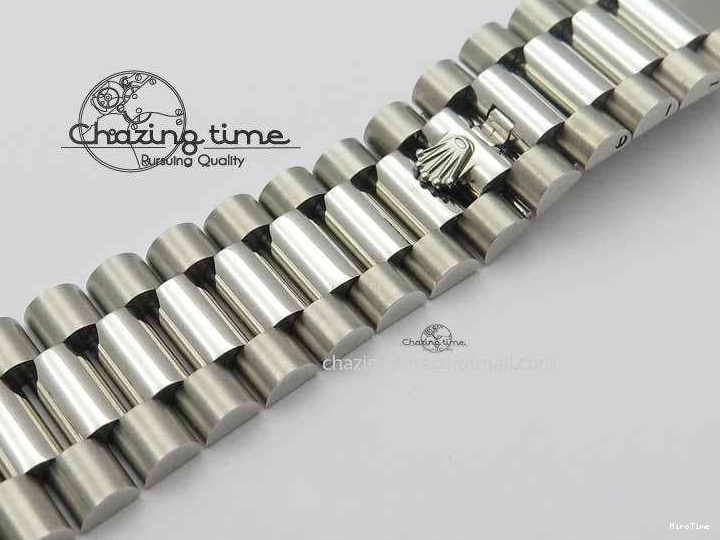 MiroTime 0503 Day Date 40mm SS BP Maker Best Edition Black Dial Diamond Markers On SS Bracelet A Casual 3691